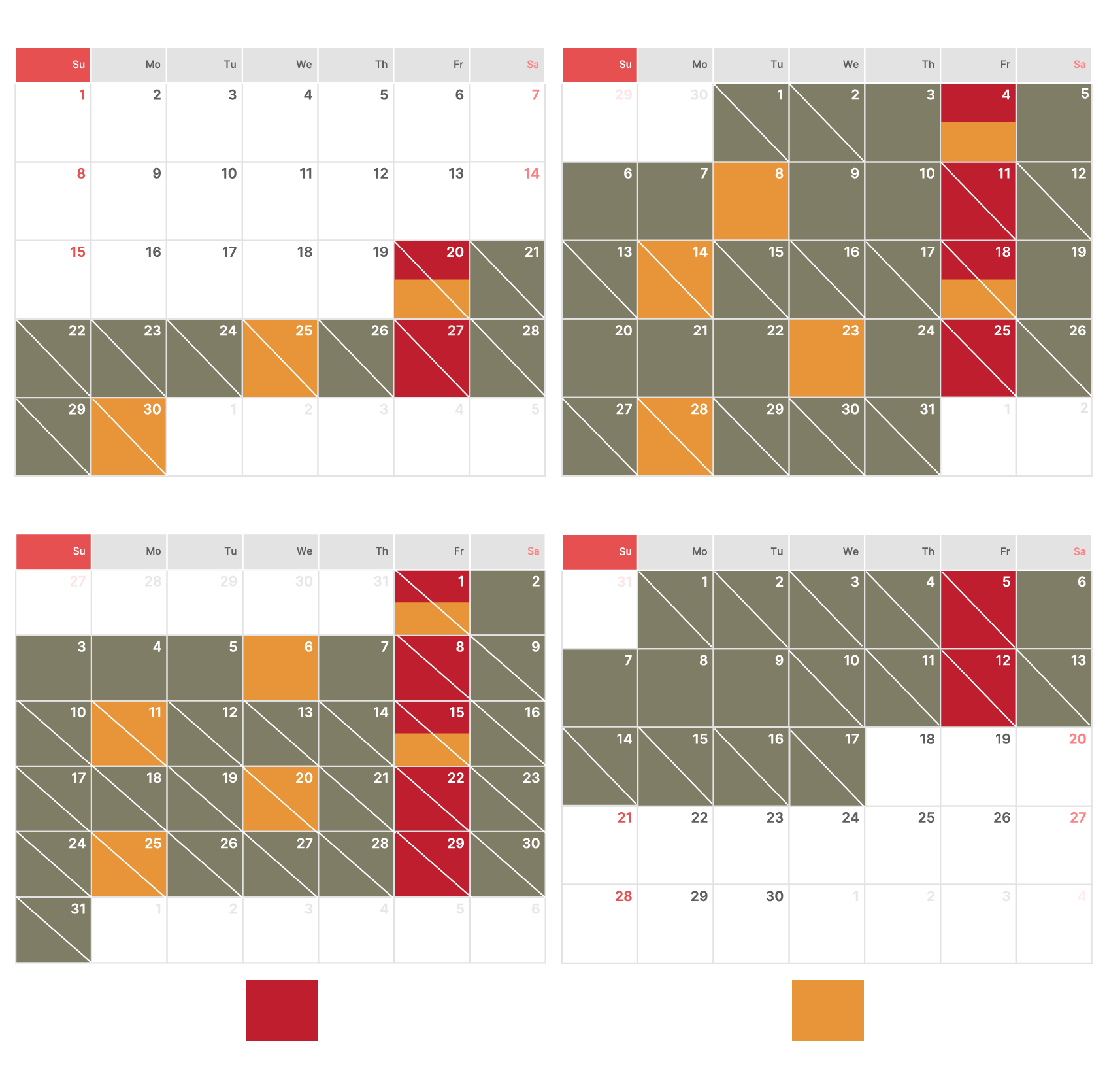 calendar 2025o